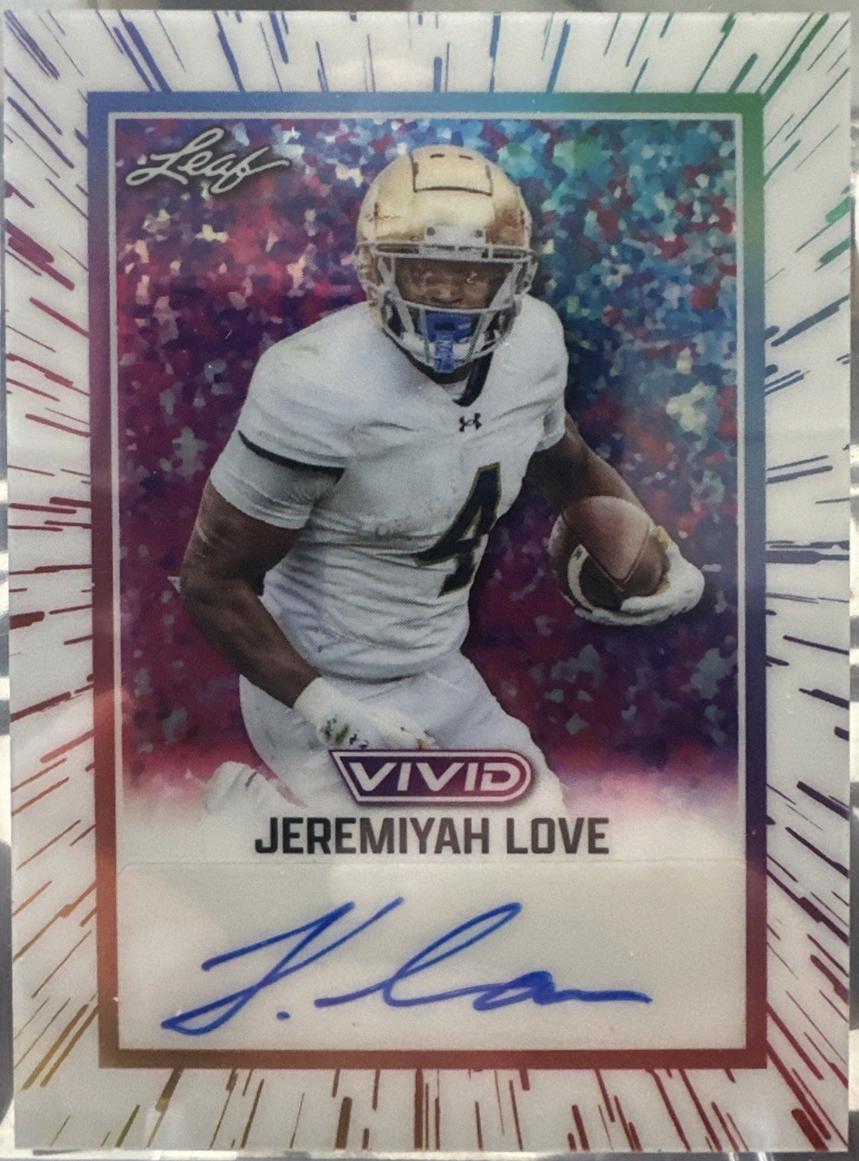 Jeremiyah Love [Prismatic Green] #BA-JL2