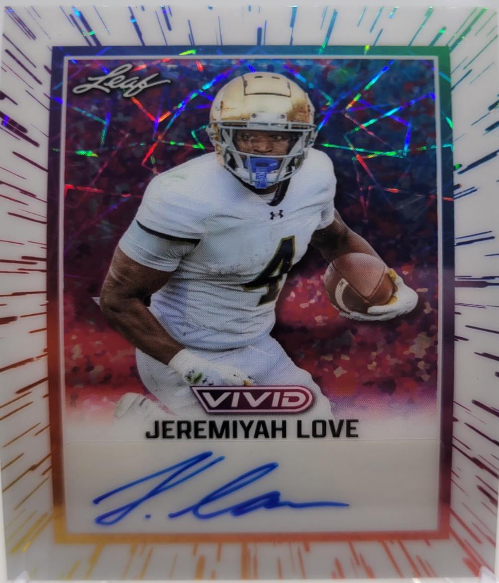 Jeremiyah Love [Prismatic White] #BA-JL2