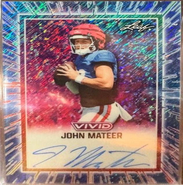 John Mateer [Prismatic Blue] #BA-JM2
