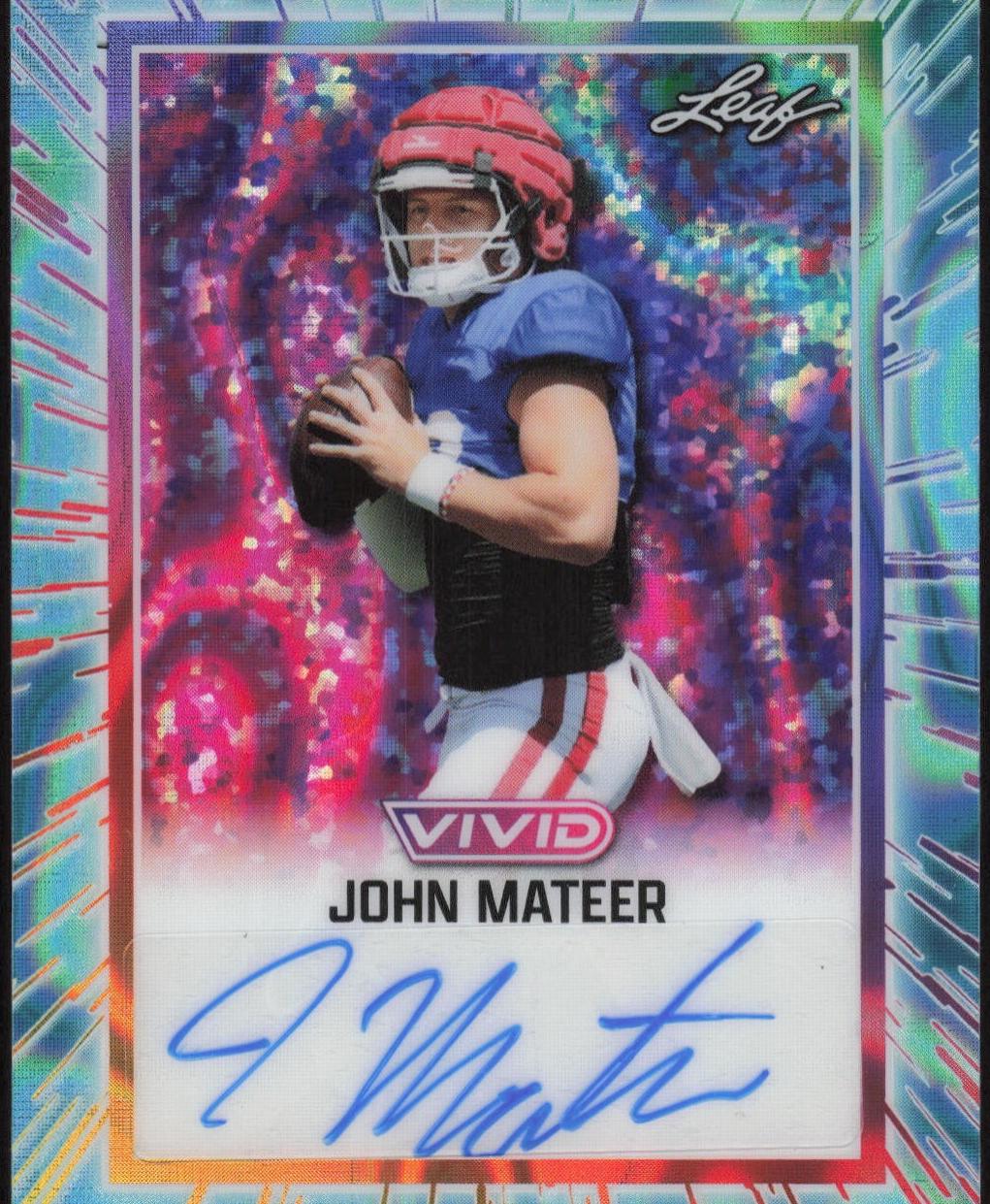John Mateer [Prismatic Teal] #BA-JM2