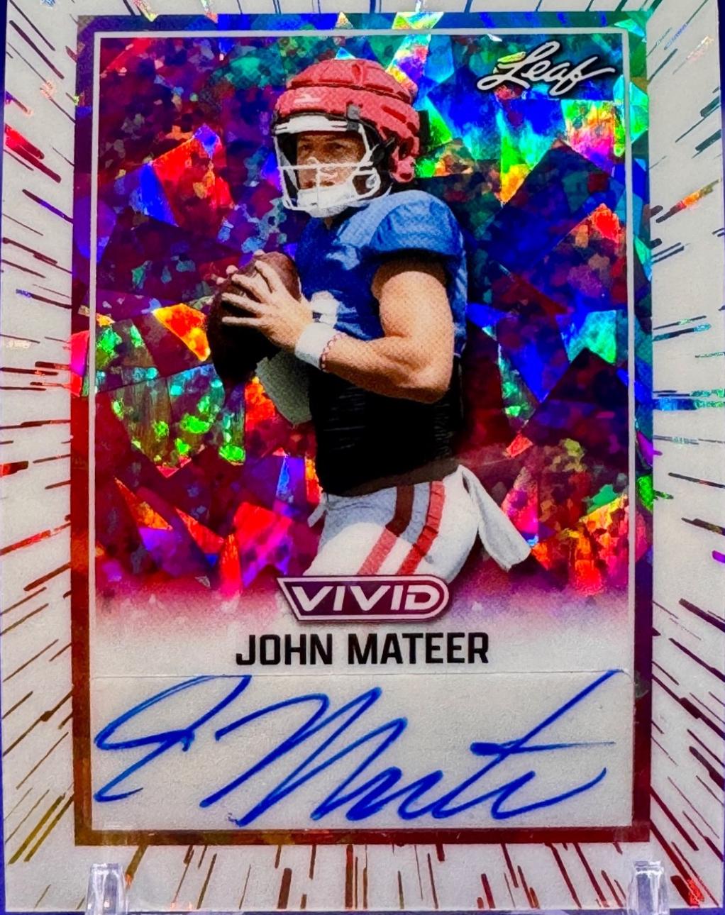John Mateer [Prismatic Yellow] #BA-JM2