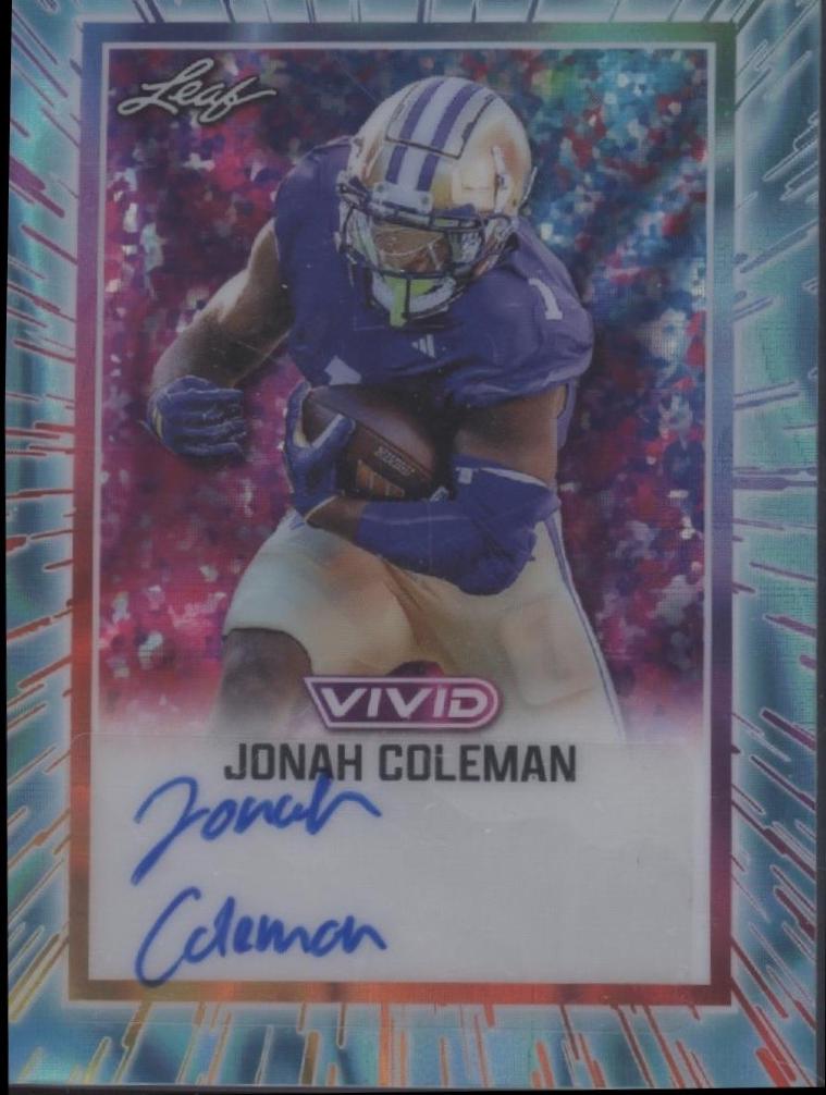 Jonah Coleman [Prismatic Teal] #BA-JC1