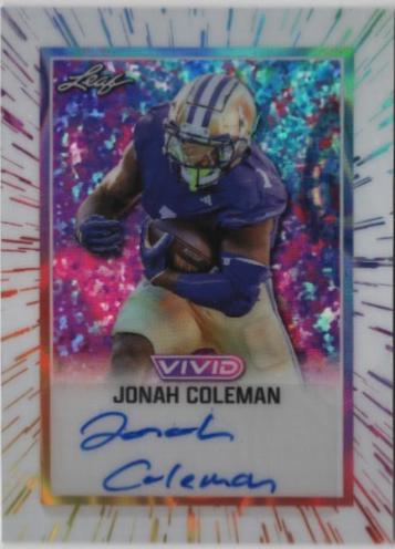 Jonah Coleman [Prismatic White] #BA-JC1