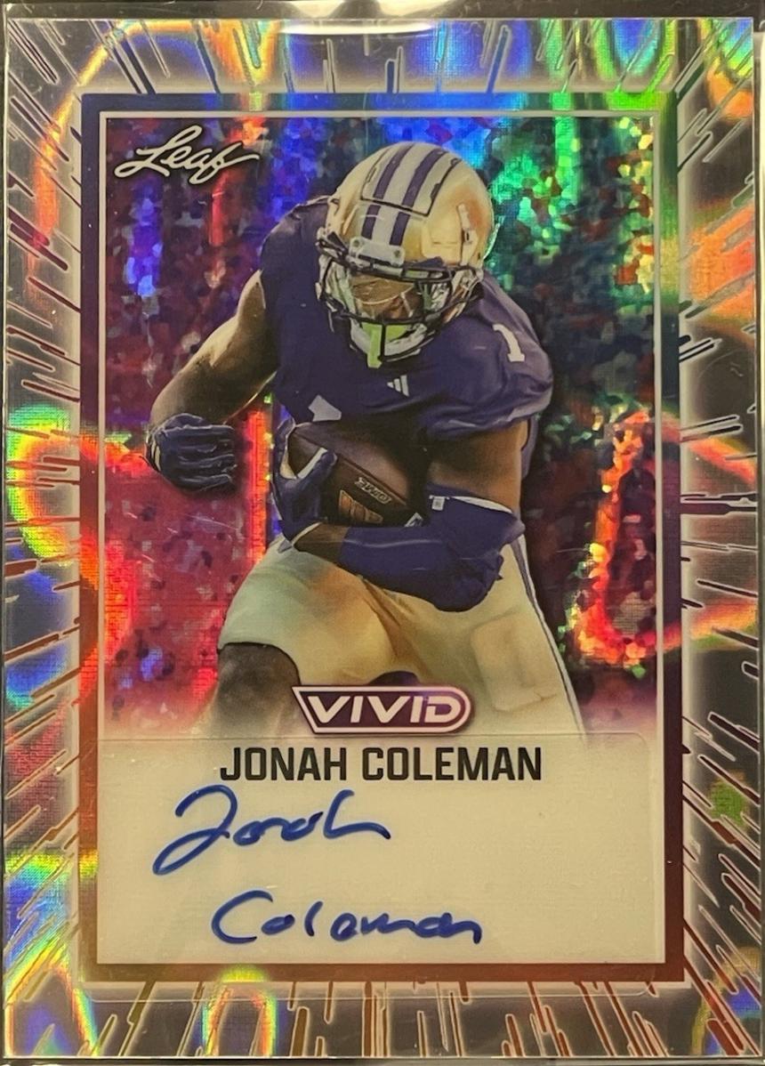 Jonah Coleman [Prismatic Yellow] #BA-JC1