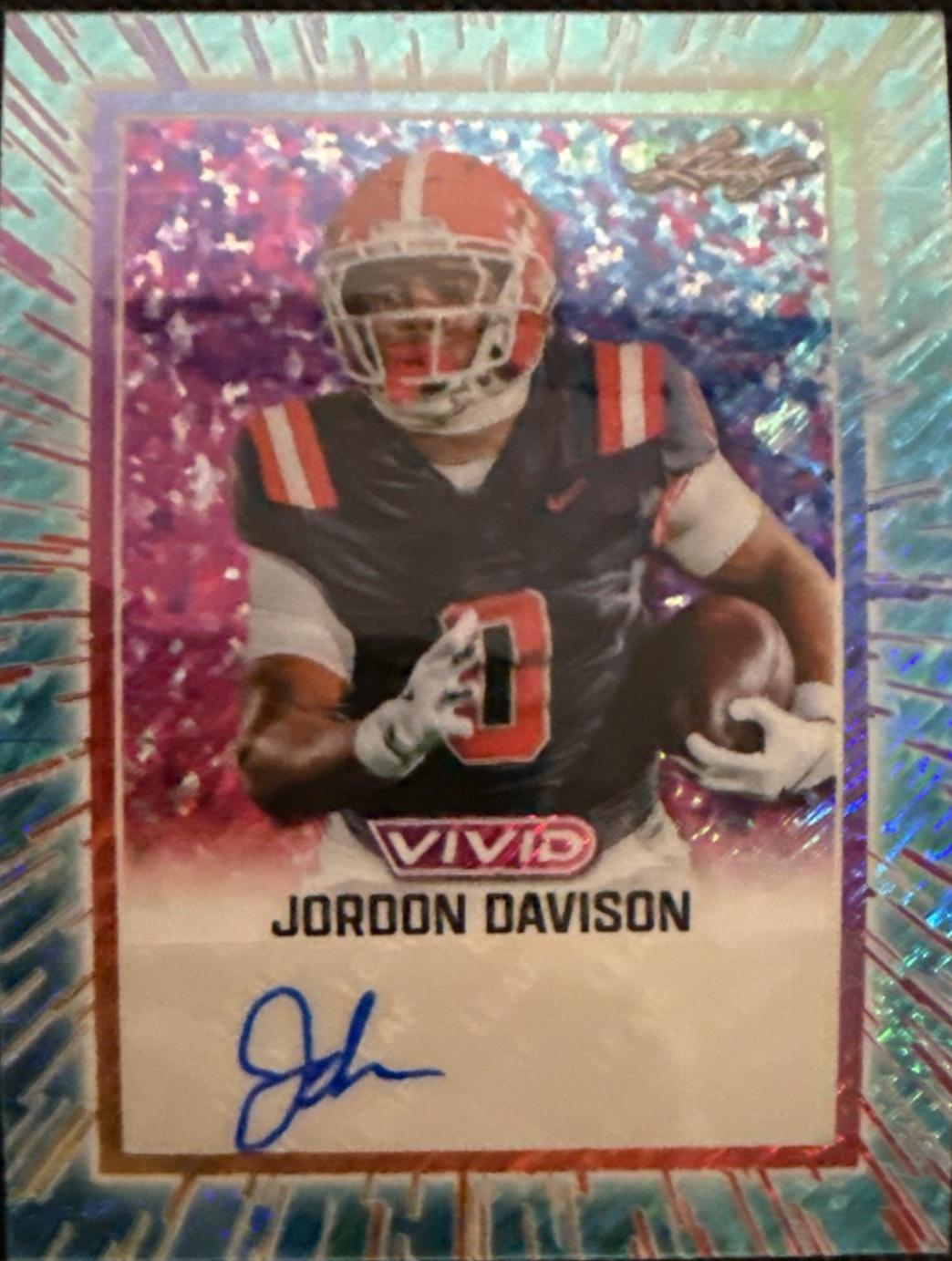Jordon Davison [Prismatic Teal] #BA-JD2