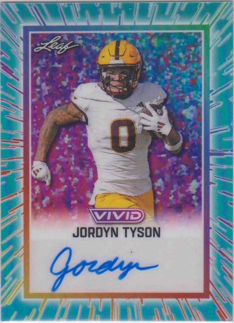 Jordyn Tyson [Prismatic Blue] #BA-JT2