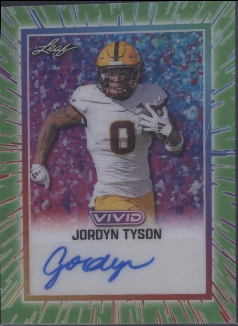 Jordyn Tyson [Prismatic Green] #BA-JT2