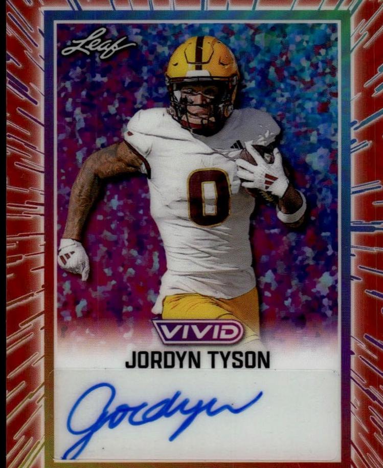 Jordyn Tyson [Prismatic Orange] #BA-JT2
