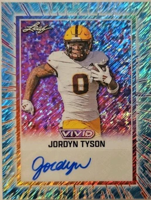 Jordyn Tyson [Prismatic Teal] #BA-JT2