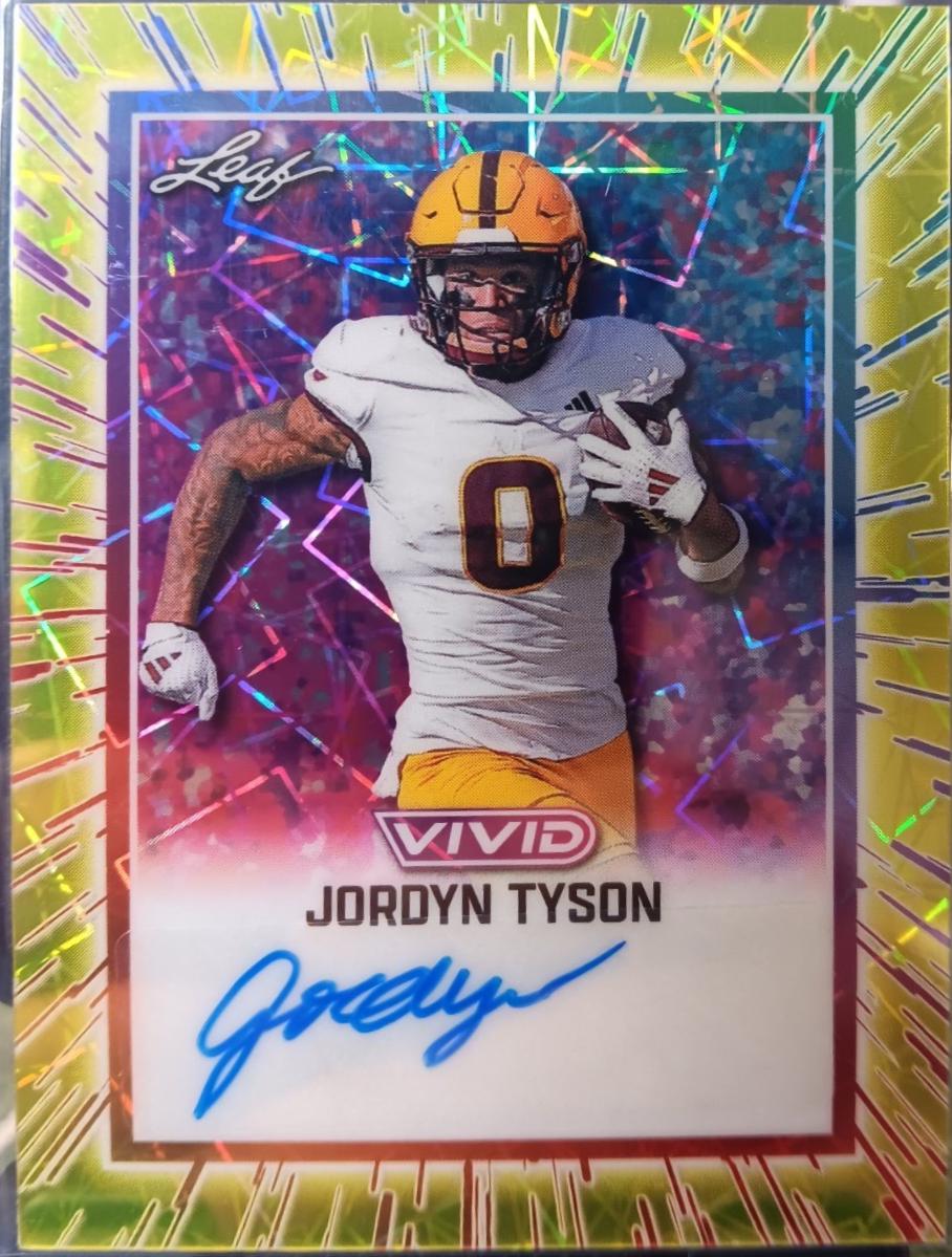 Jordyn Tyson [Prismatic Yellow] #BA-JT2
