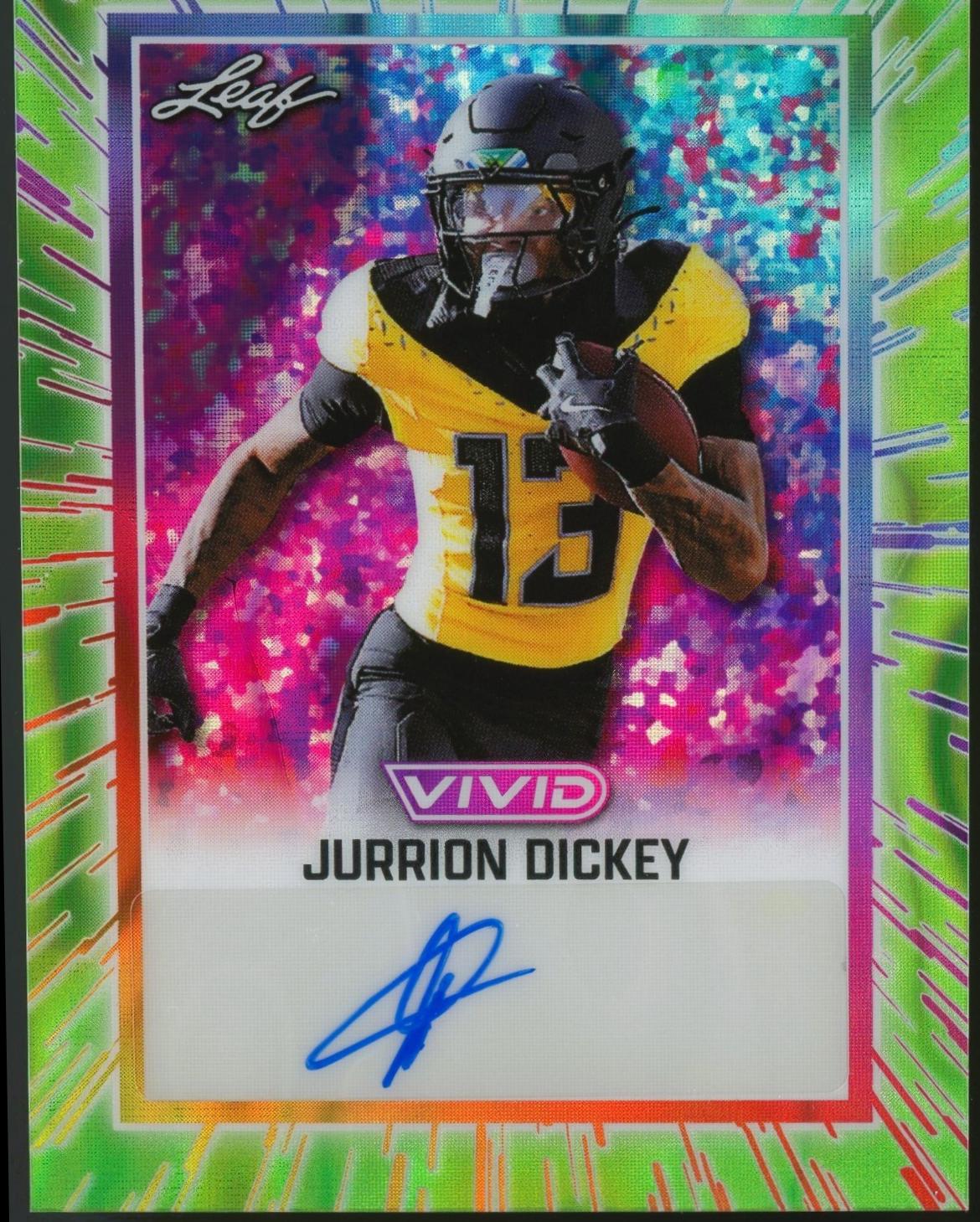 Jurrion Dickey [Prismatic Green] #BA-JD3