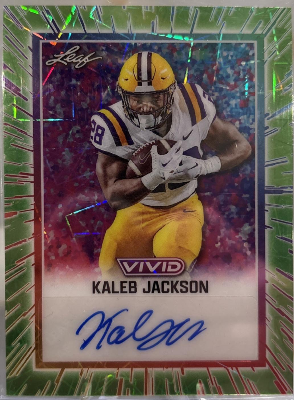 Kaleb Jackson [Prismatic Green] #BA-KJ1