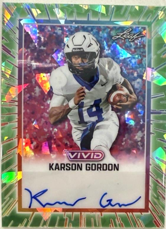 Karson Gordon [Prismatic Green] #BA-KG1