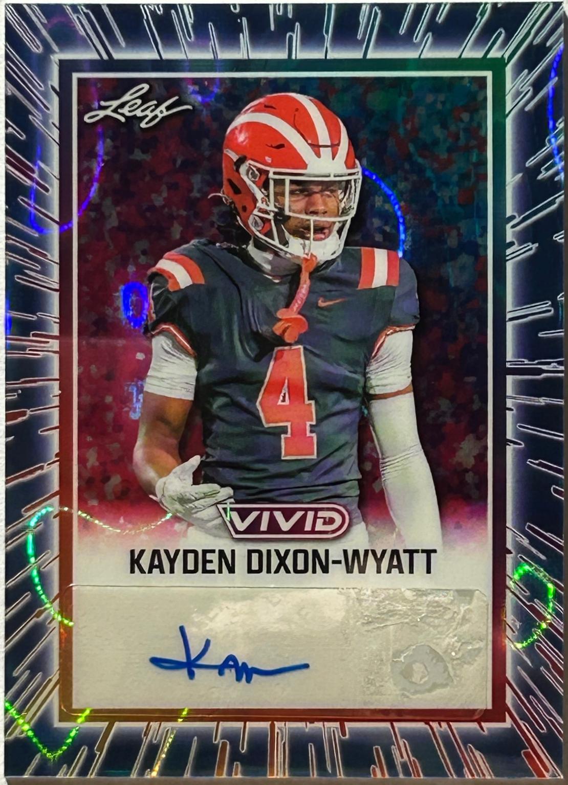 Kayden Dixon-Wyatt [Prismatic Blue] #BA-KDW