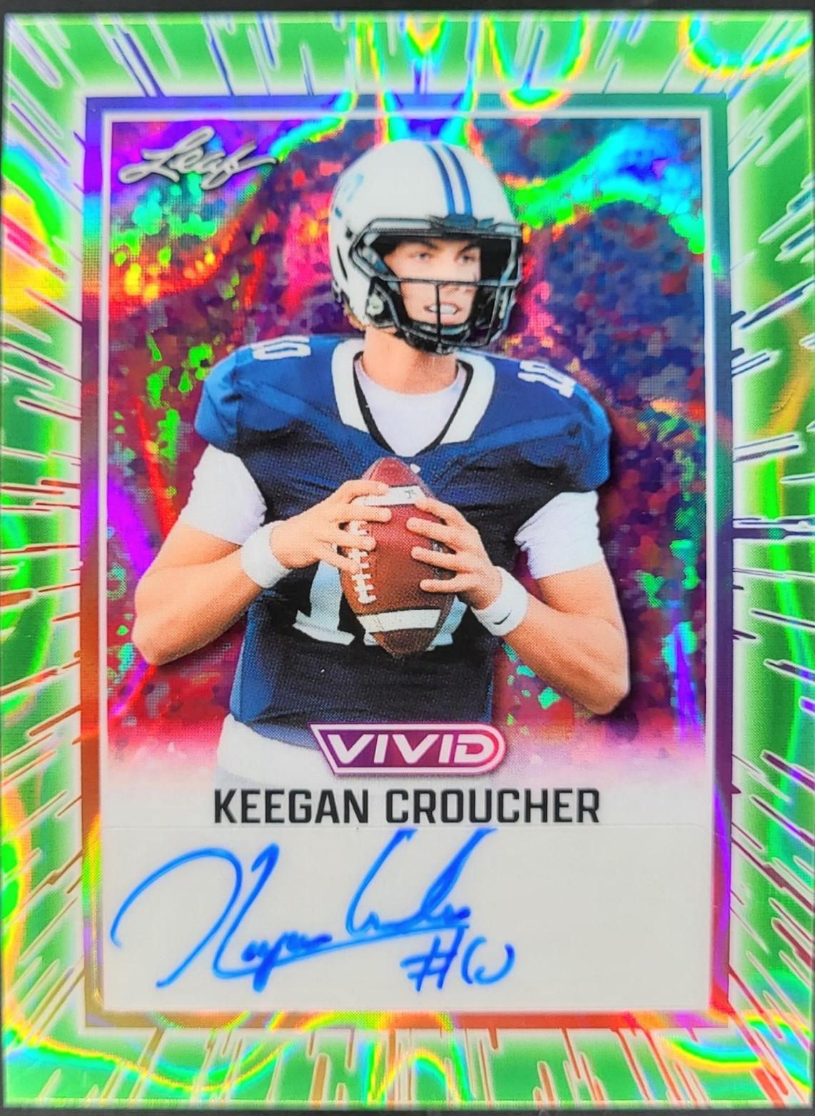 Keegan Croucher [Prismatic Green] #BA-KC1