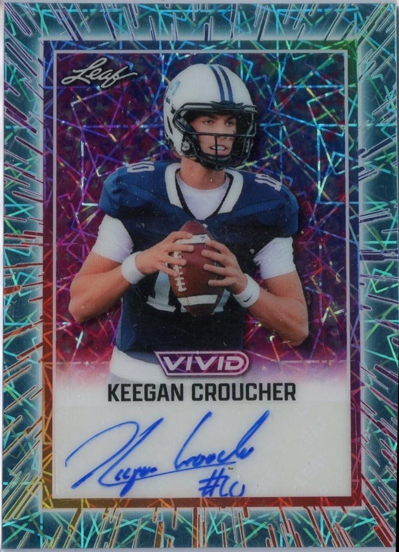 Keegan Croucher [Prismatic Teal] #BA-KC1