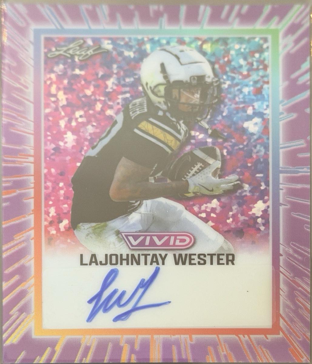 LaJohntay Wester [Prismatic Purple] #BA-LJW