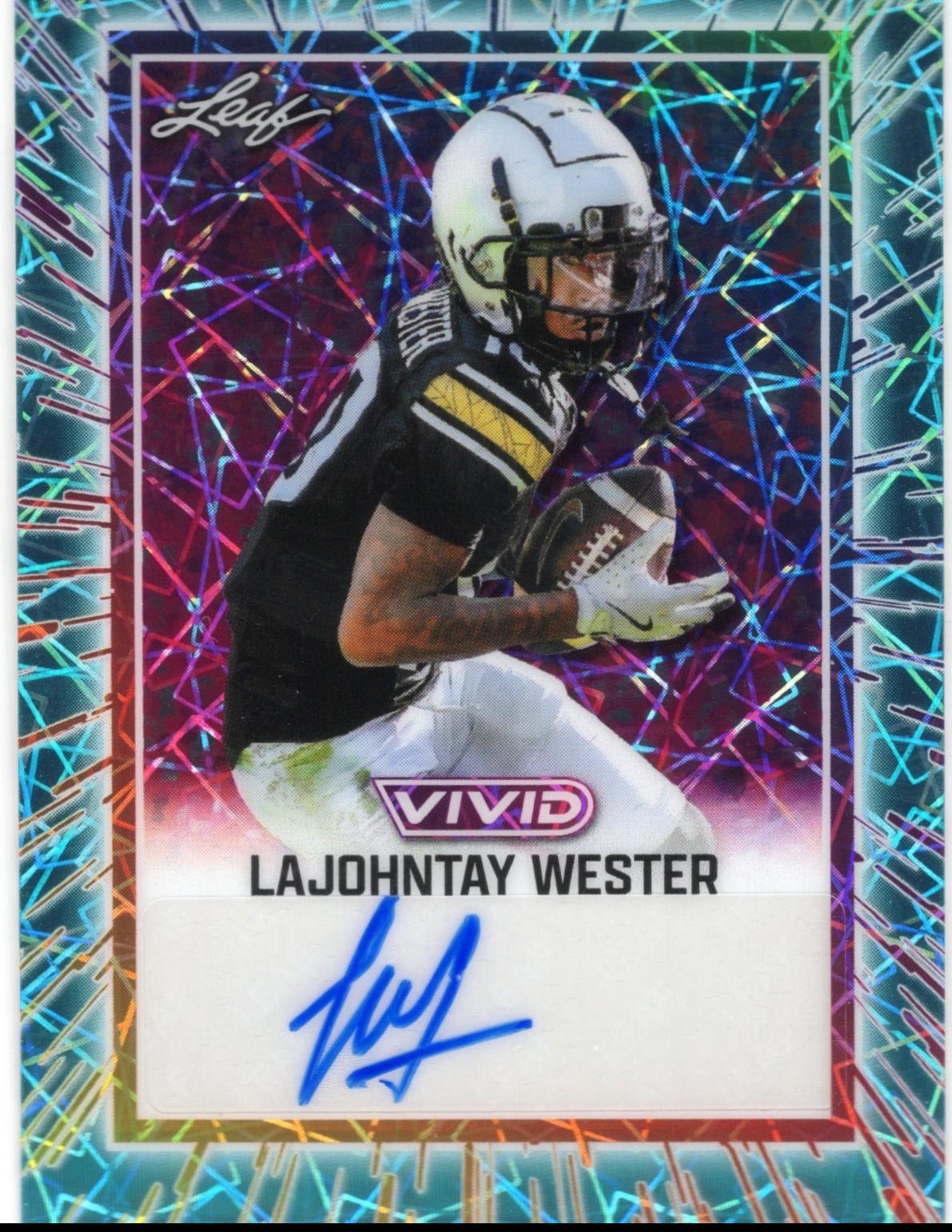 LaJohntay Wester [Prismatic Teal] #BA-LJW