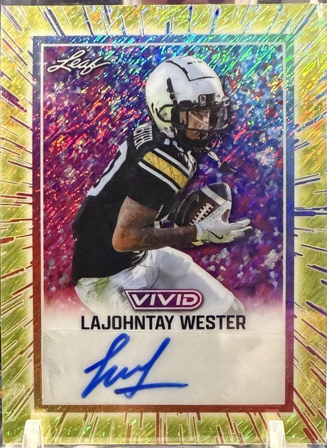 LaJohntay Wester [Prismatic Yellow] #BA-LJW