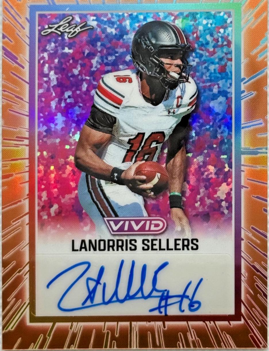 LaNorris Sellers [Prismatic Orange] #BA-LNS