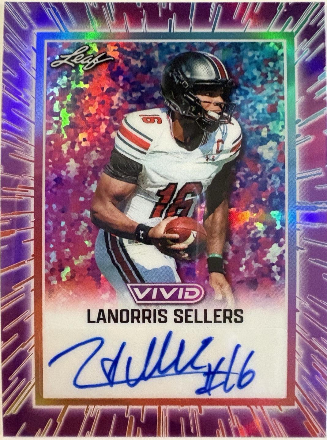 LaNorris Sellers [Prismatic Purple] #BA-LNS