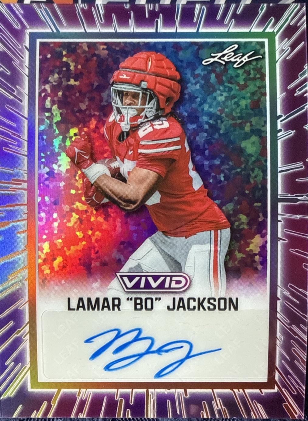 Lamar Bo Jackson [Prismatic Purple] #BA-BJ1
