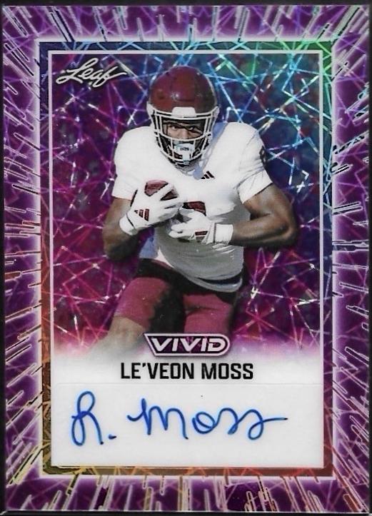 Le'Veon Moss [Prismatic Purple] #BA-LVM