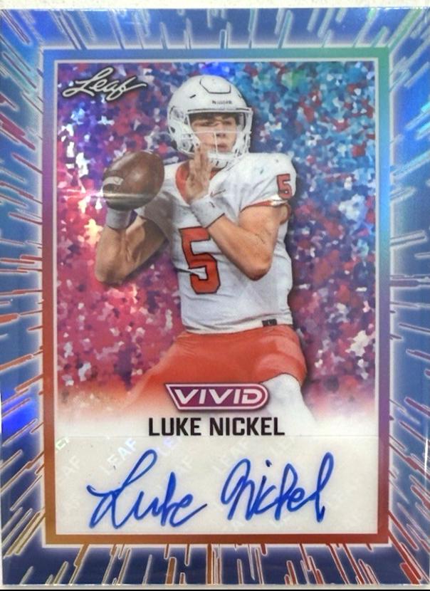 Luke Nickel [Prismatic Blue] #BA-LN1