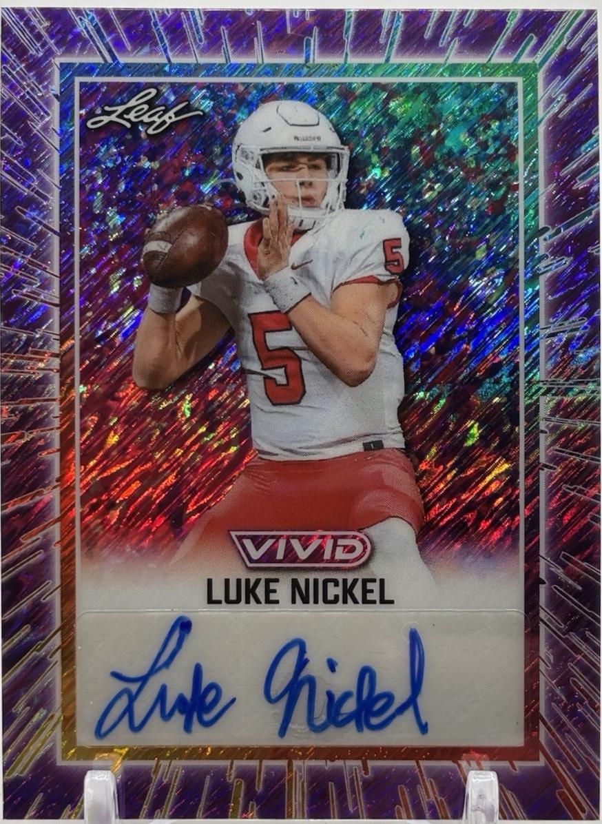 Luke Nickel [Prismatic Purple] #BA-LN1