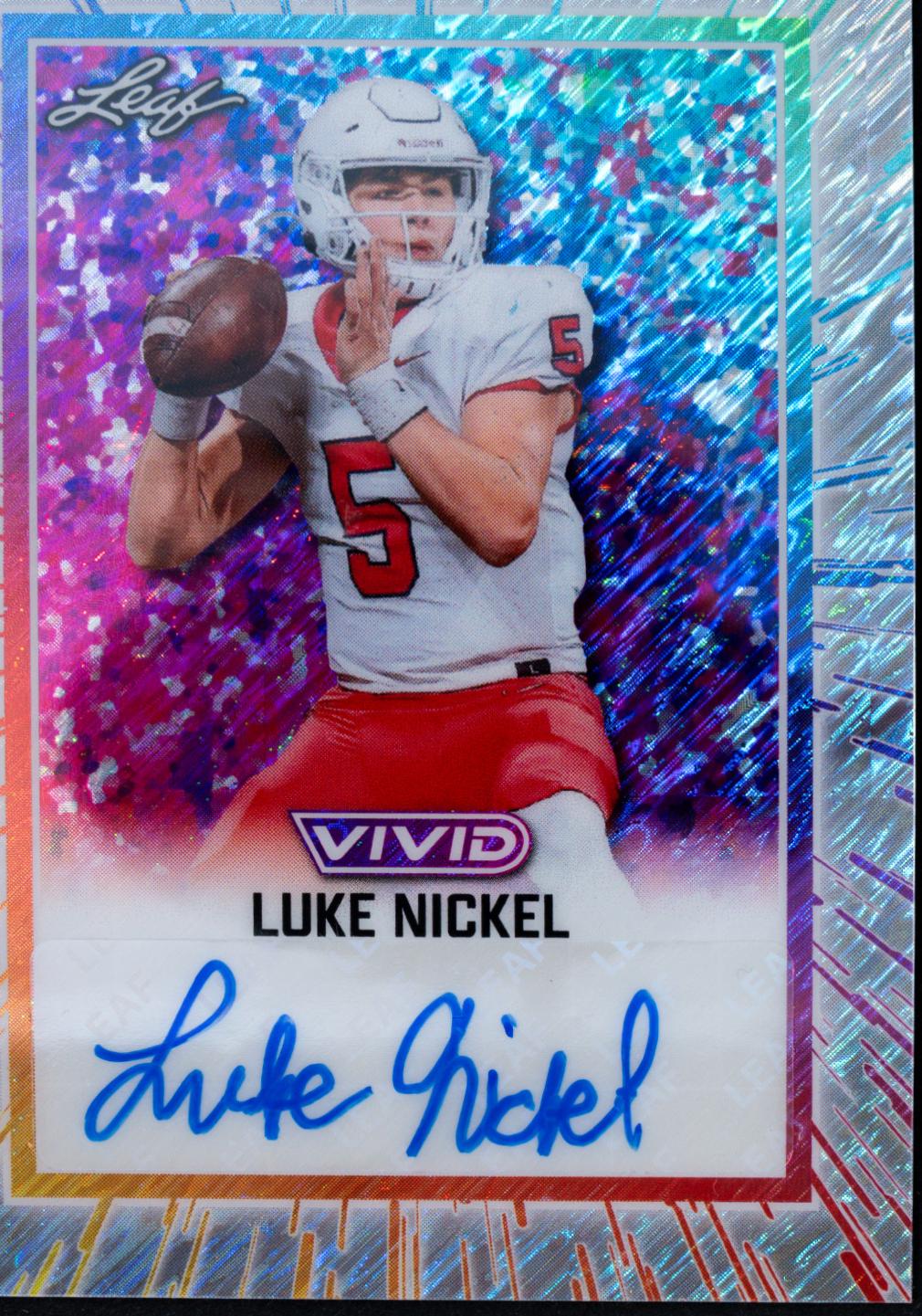 Luke Nickel [Prismatic Yellow] #BA-LN1