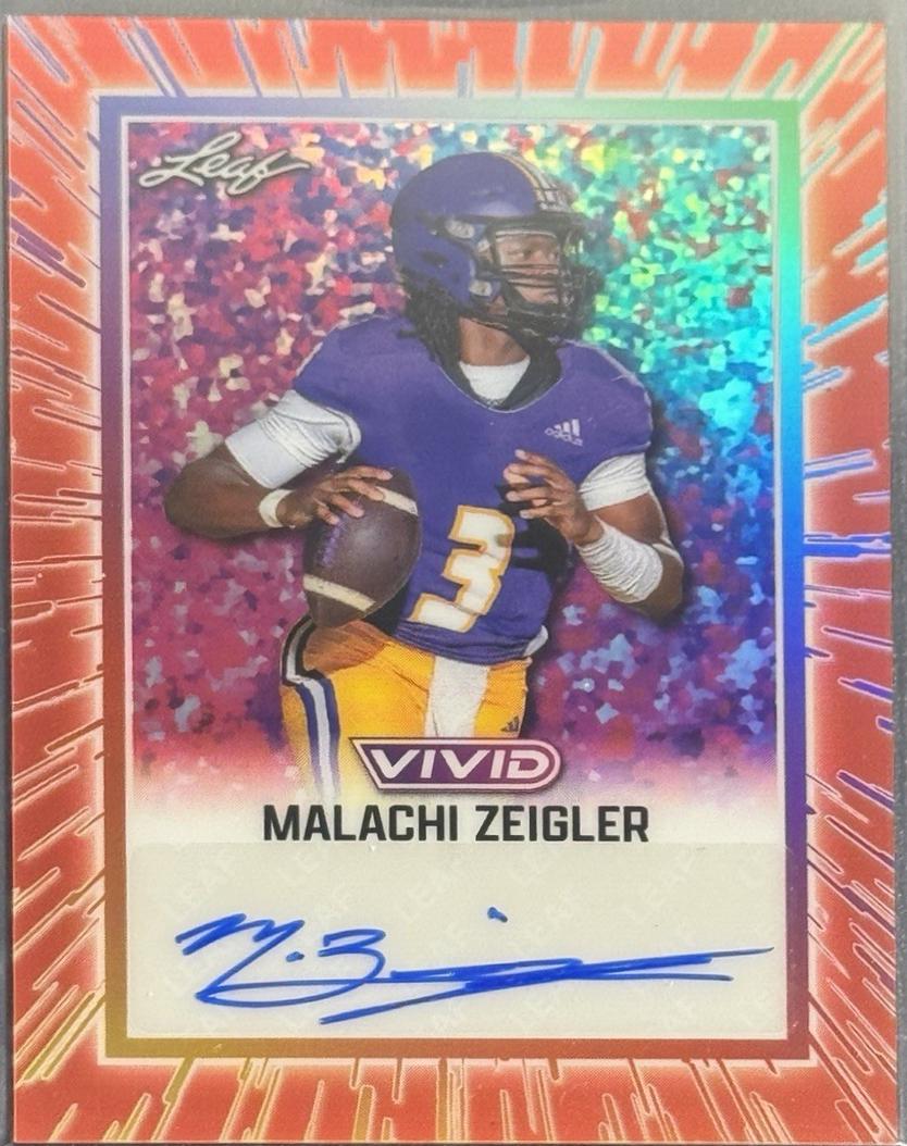 Malachi Zeigler [Prismatic Orange] #BA-MZ1