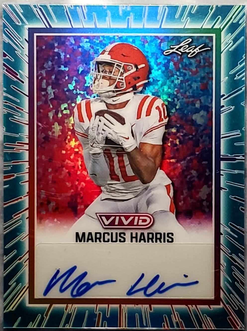 Marcus Harris [Prismatic Teal] #BA-MH1