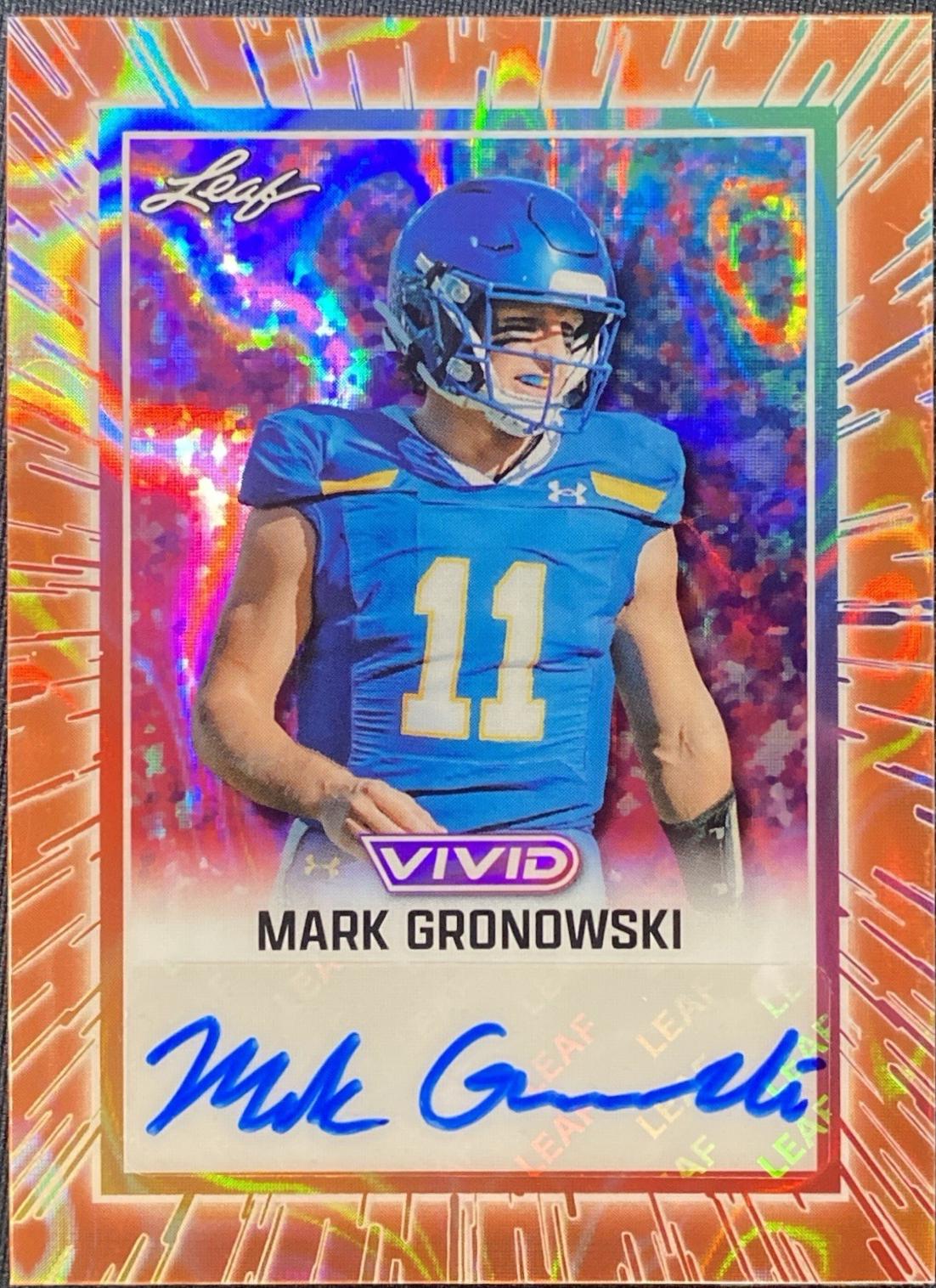 Mark Gronowski [Prismatic Orange] #BA-MG1
