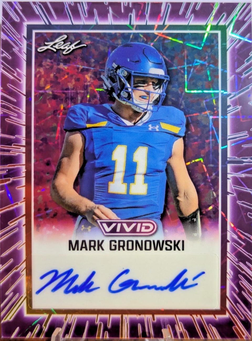 Mark Gronowski [Prismatic Purple] #BA-MG1