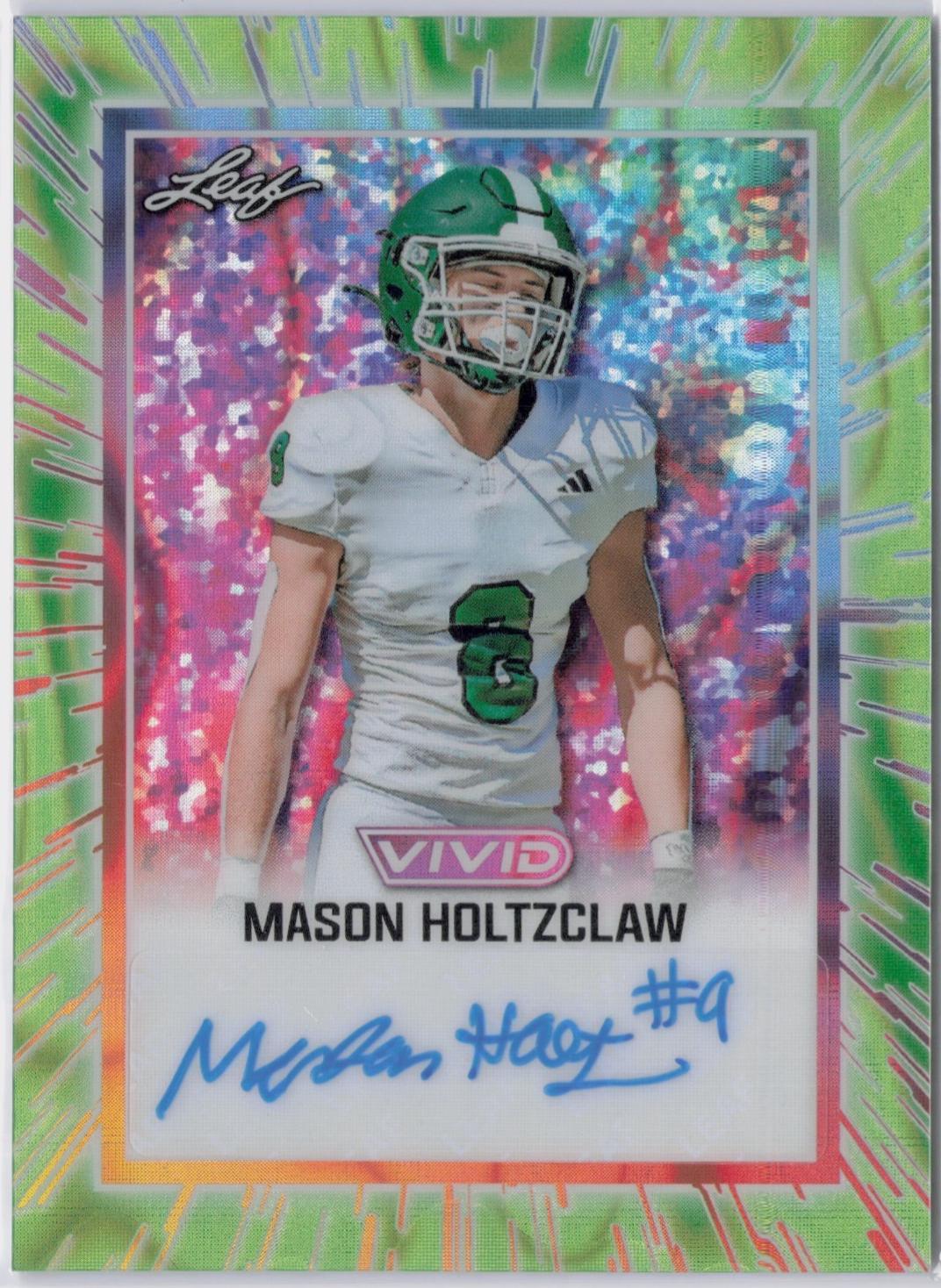 Mason Holtzclaw [Prismatic Green] #BA-MH2
