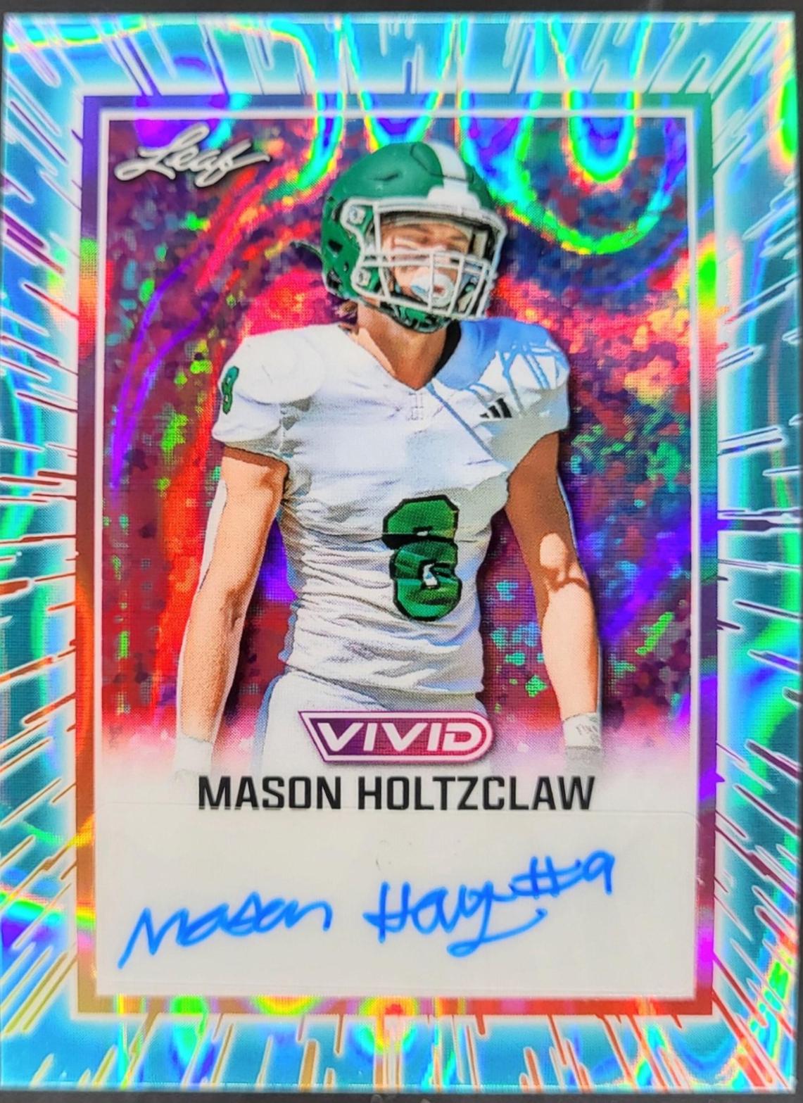 Mason Holtzclaw [Prismatic Teal] #BA-MH2