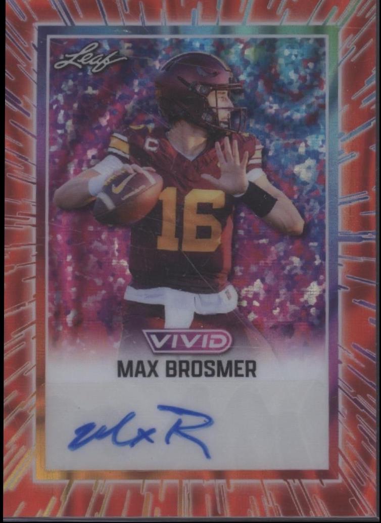 Max Brosmer [Prismatic Red] #BA-MB1