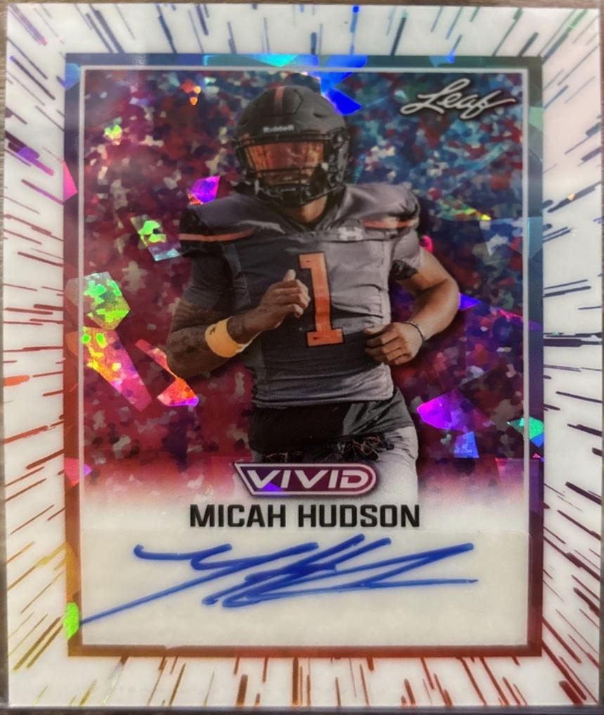 Micah Hudson [Prismatic White] #BA-MH3