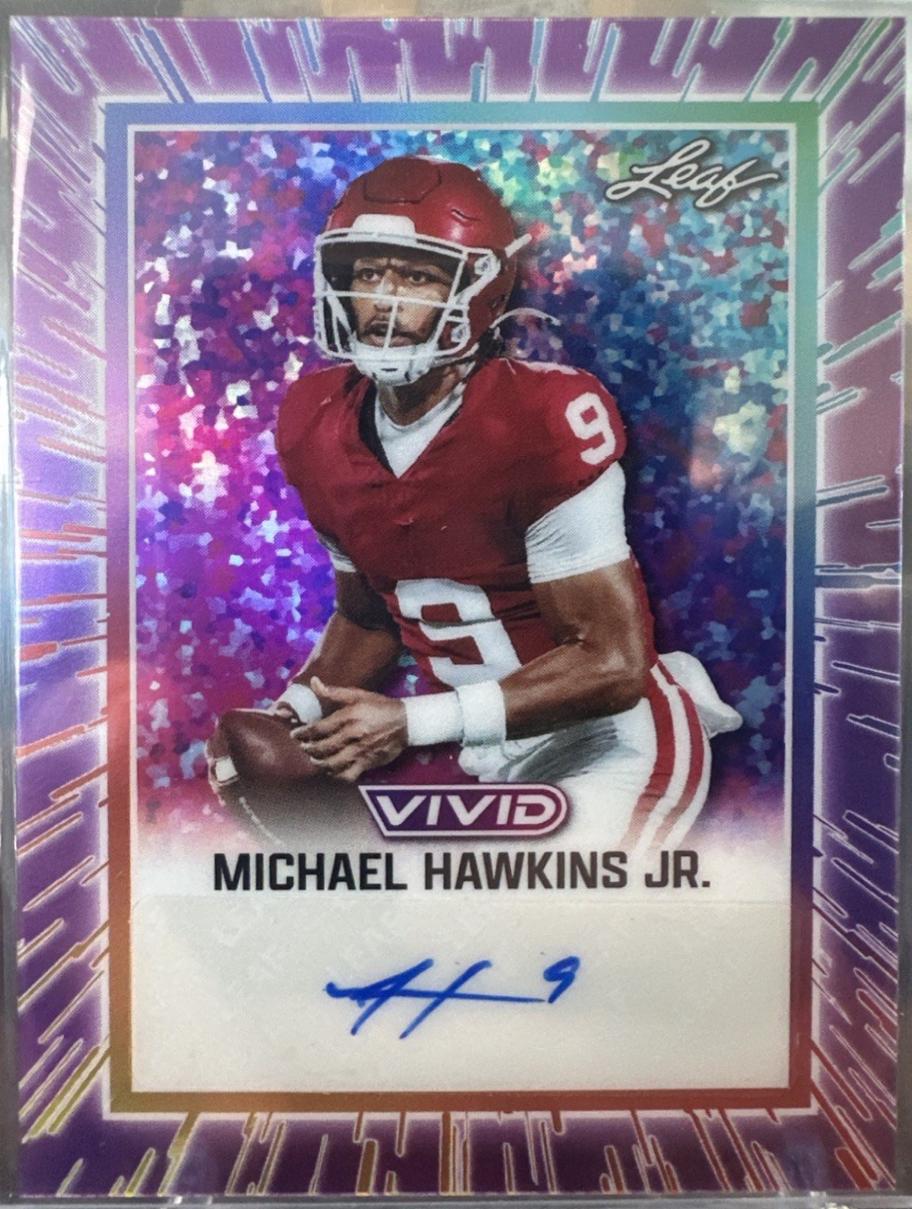 Michael Hawkins Jr. [Prismatic Purple] #BA-MHJ