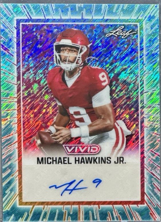 Michael Hawkins Jr. [Prismatic Teal] #BA-MHJ