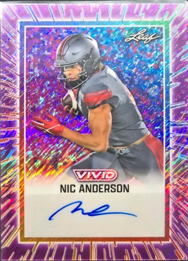 Nic Anderson [Prismatic Purple] #BA-NA1