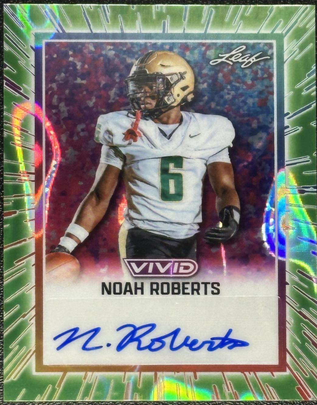 Noah Roberts [Prismatic Green] #BA-NR1