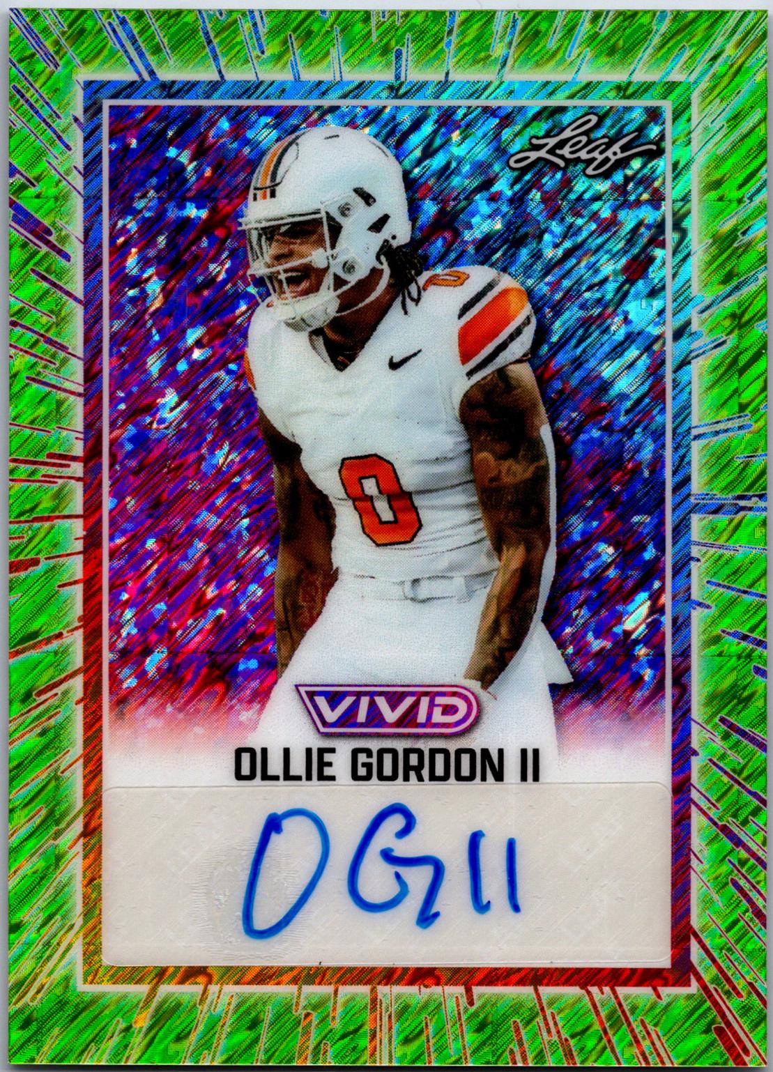 Ollie Gordon II [Prismatic Green] #BA-OG1