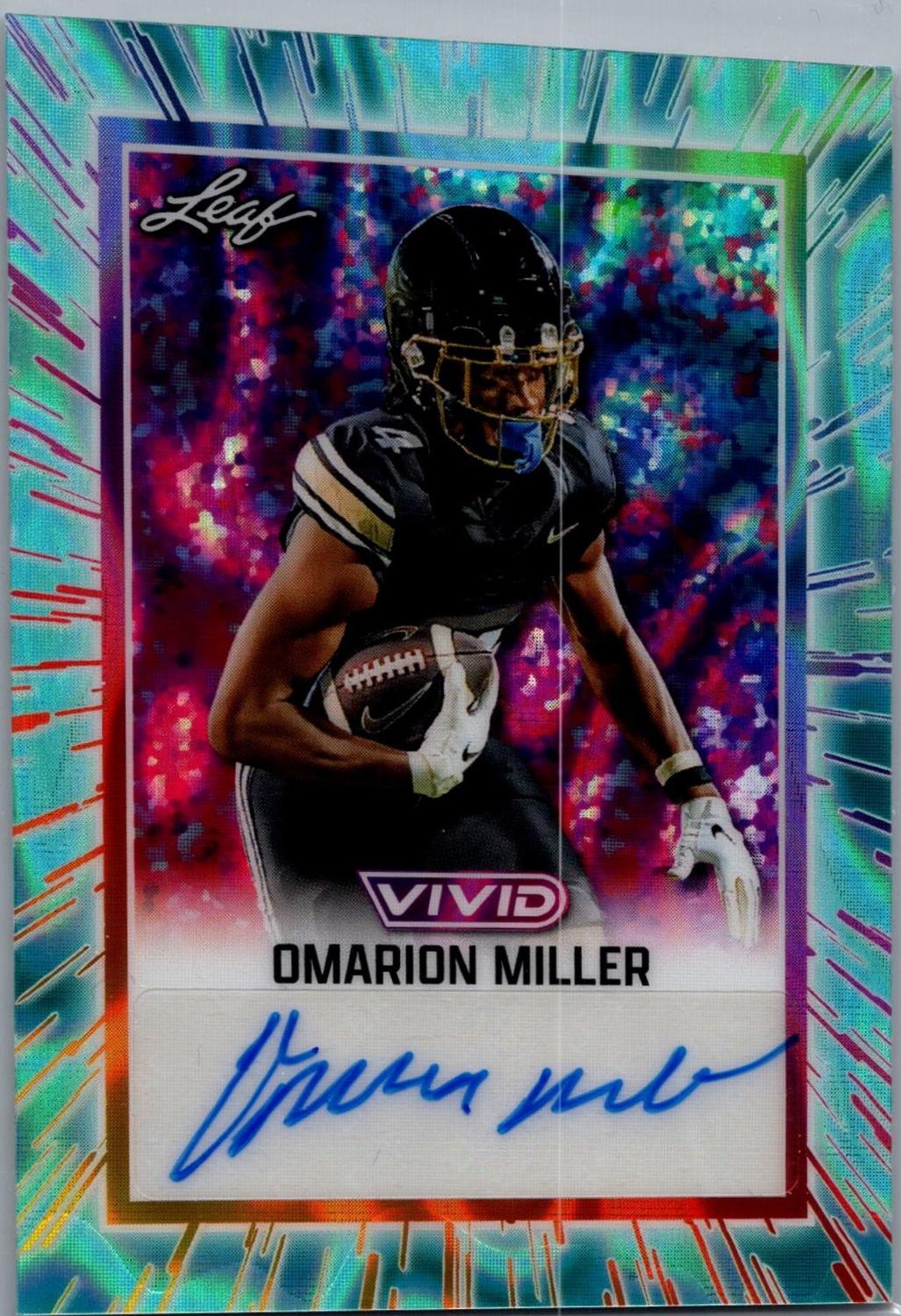 Omarion Miller [Prismatic Teal] #BA-OM1