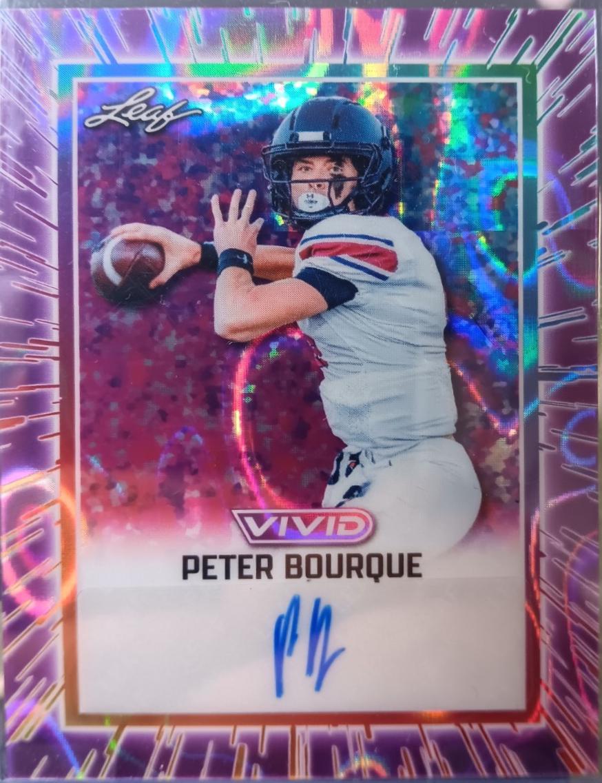 Peter Bourque [Prismatic Purple] #BA-PB2