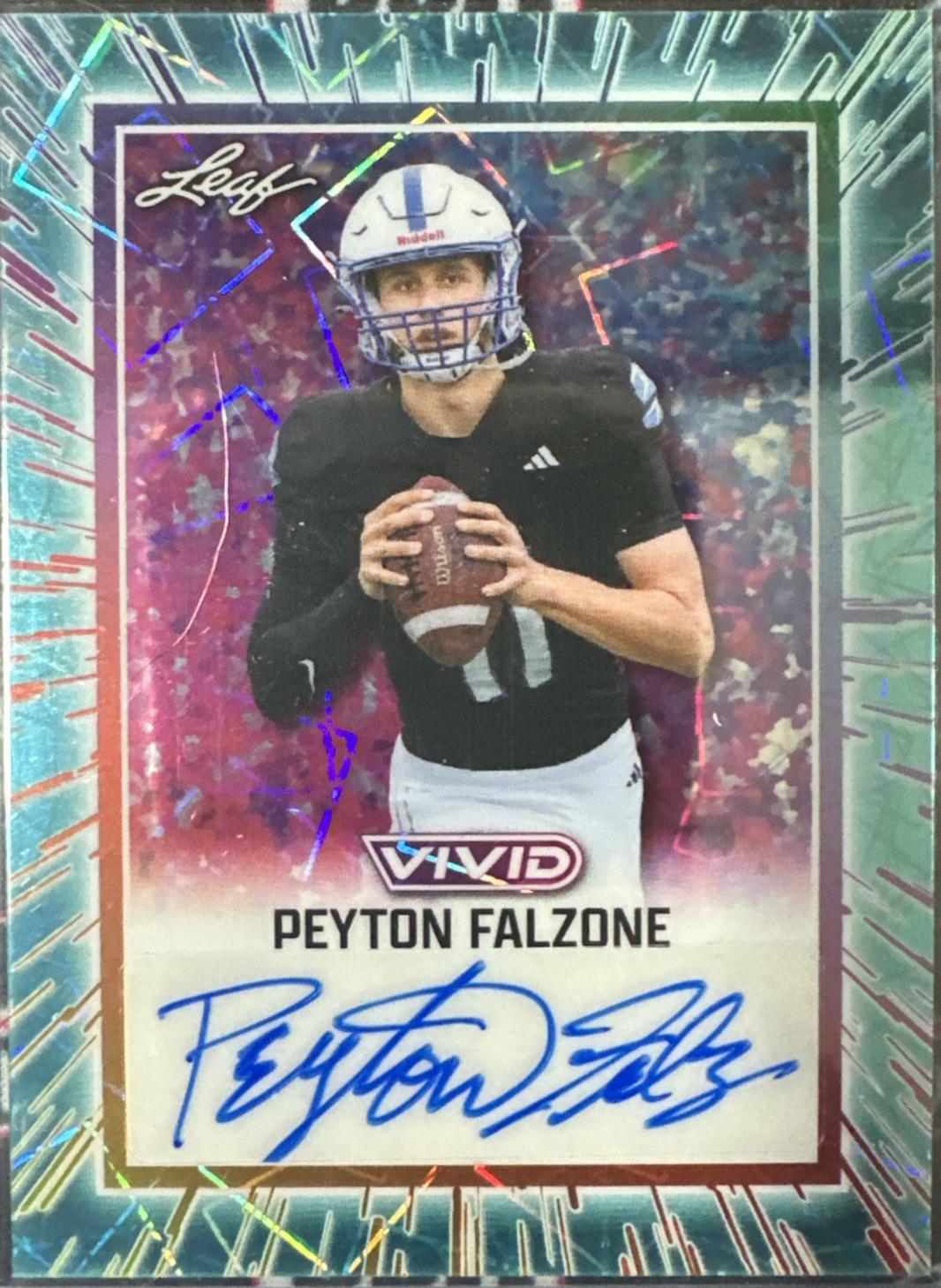 Peyton Falzone [Prismatic Teal] #BA-PF1