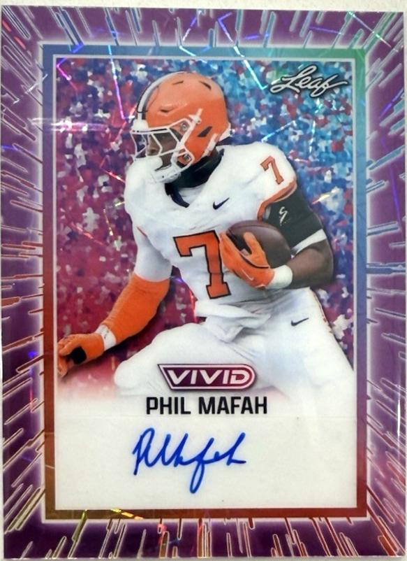 Phil Mafah [Prismatic Purple] #BA-PM1