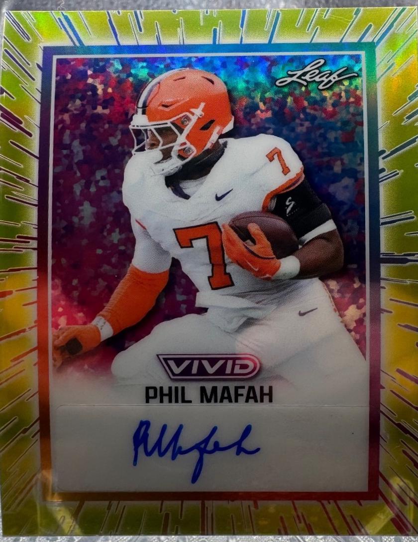 Phil Mafah [Prismatic Yellow] #BA-PM1
