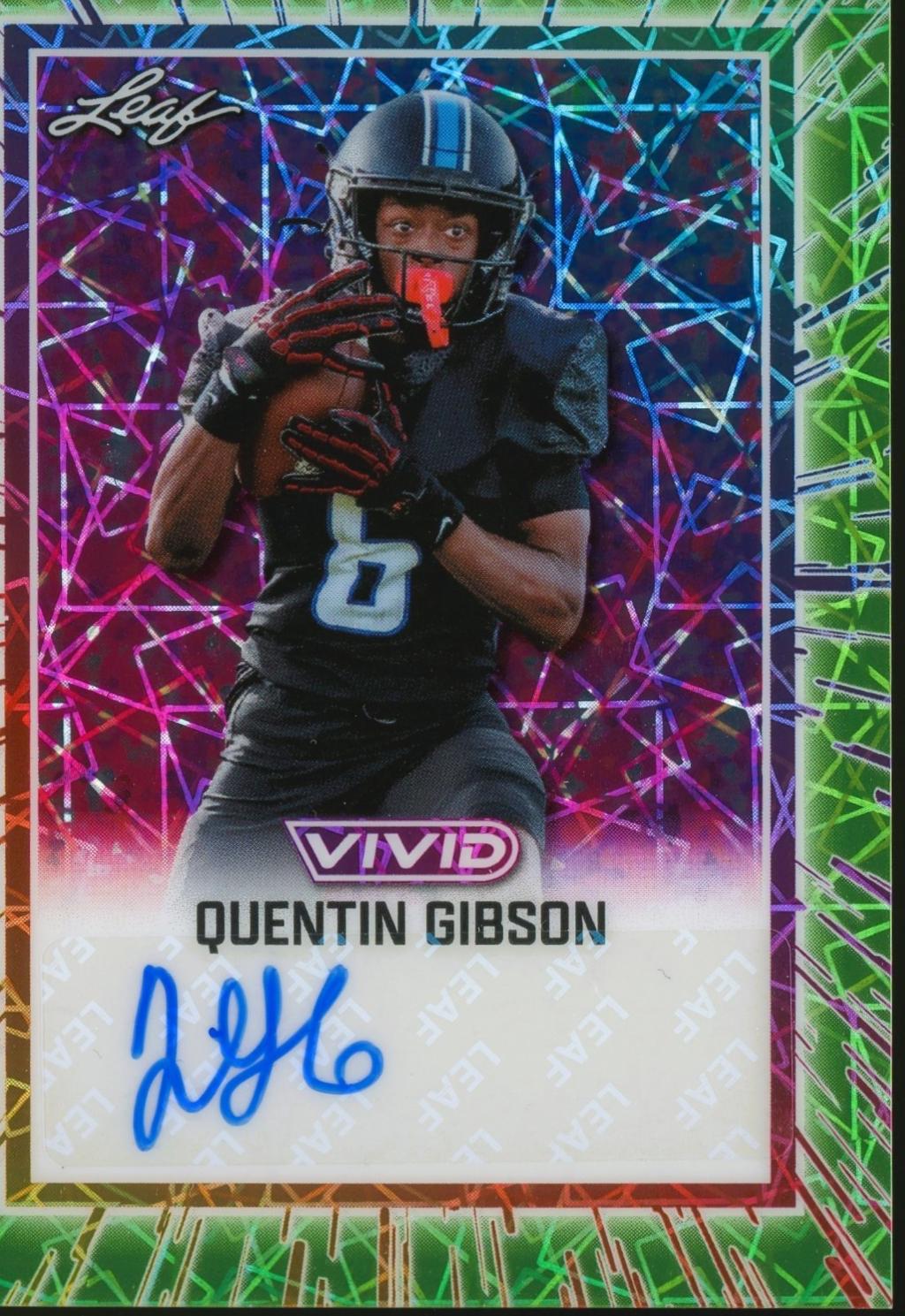 Quentin Gibson [Prismatic Green] #BA-QG1