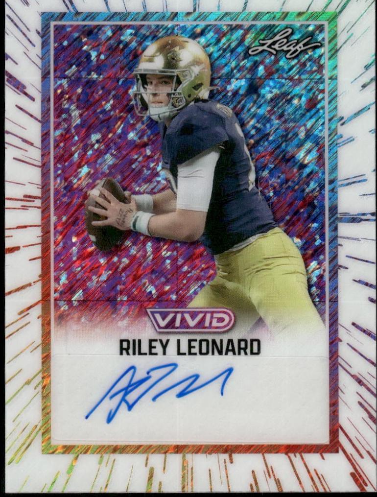 Riley Leonard [Prismatic White] #BA-RL1